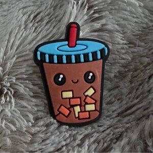 Bubble Tea Shoe Charm 5/$20